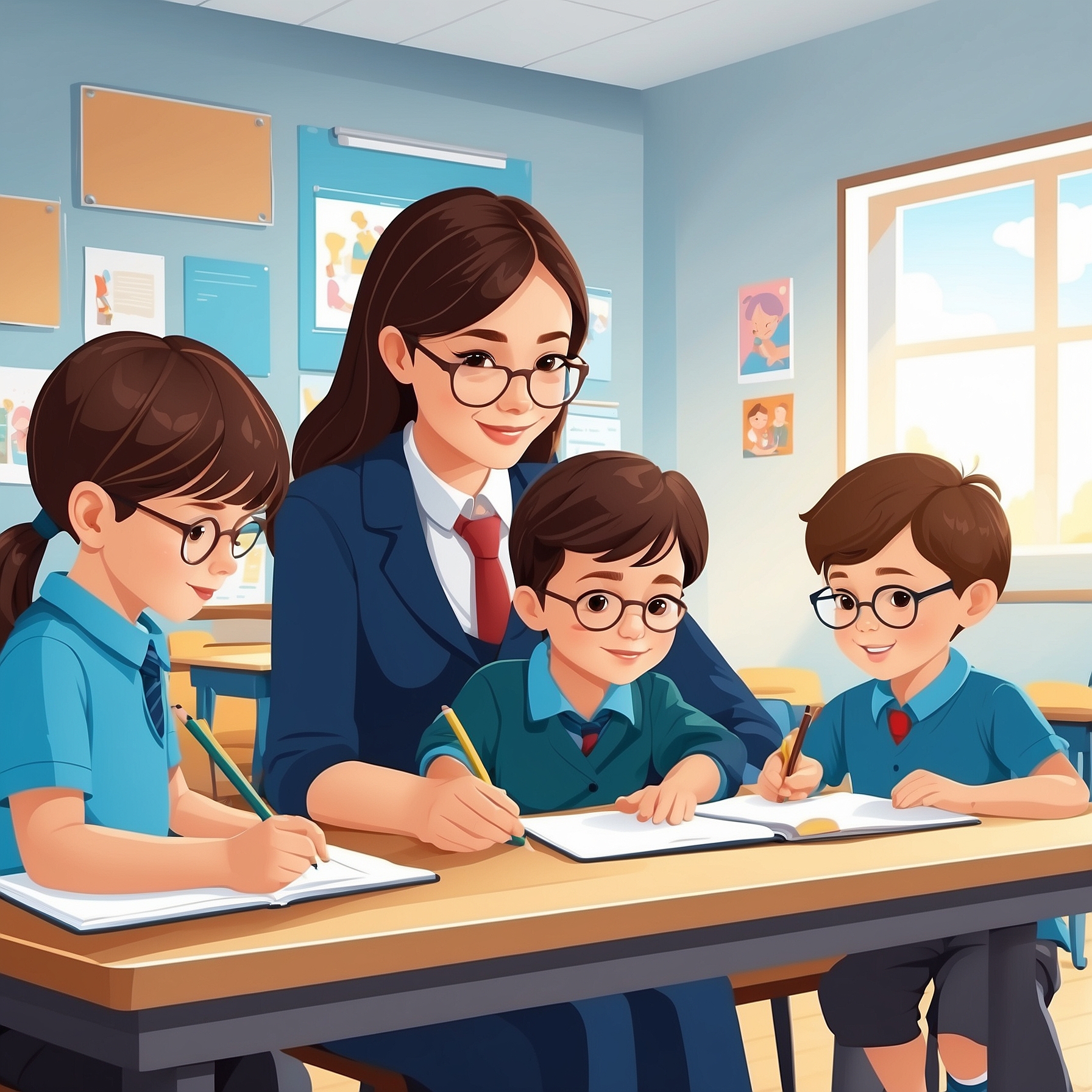 teacher children Social Orientation 1